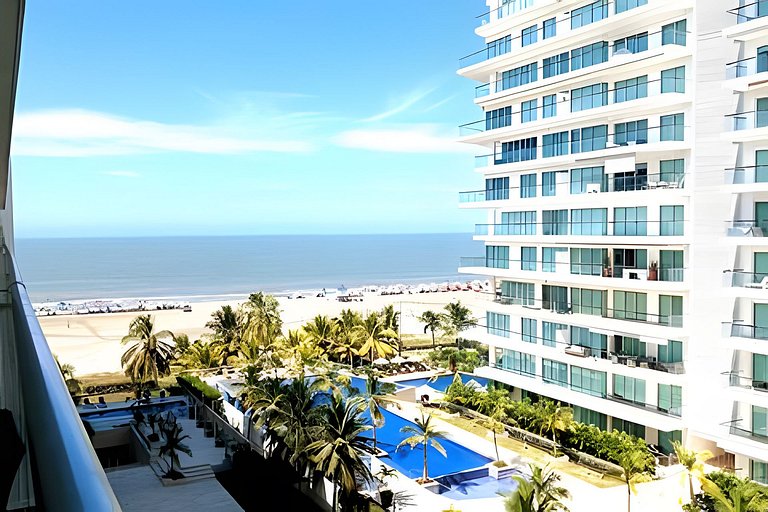 Precioso apto cama King y con salida a playa