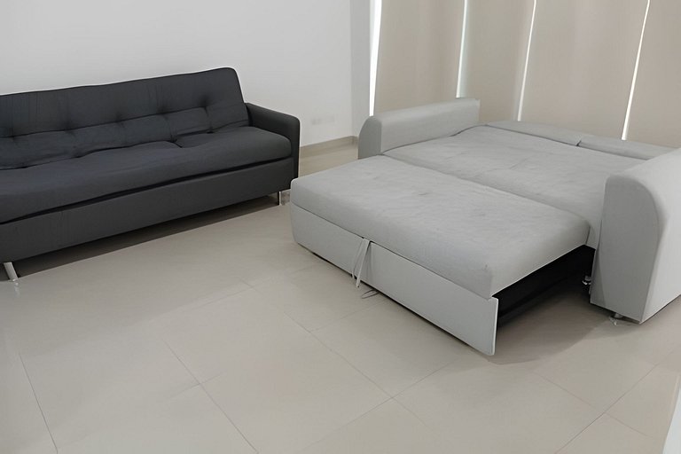 Precioso apto cama King y con salida a playa