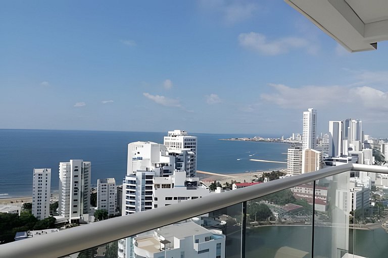 Espectacular vista en la mejor zona del Laguito