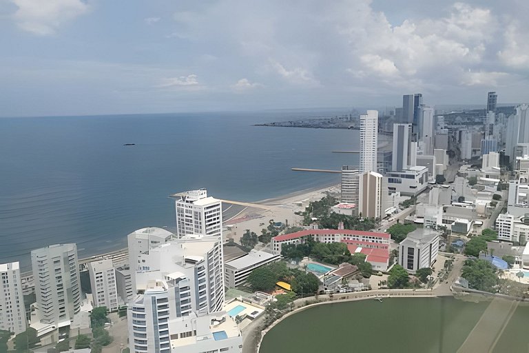 Espectacular vista en la mejor zona del Laguito