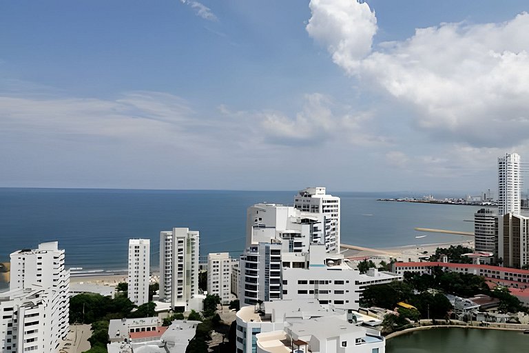 Espectacular vista en la mejor zona del Laguito