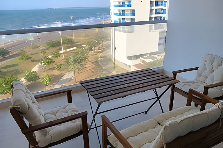 Lujoso Apart Studio frente al Mar