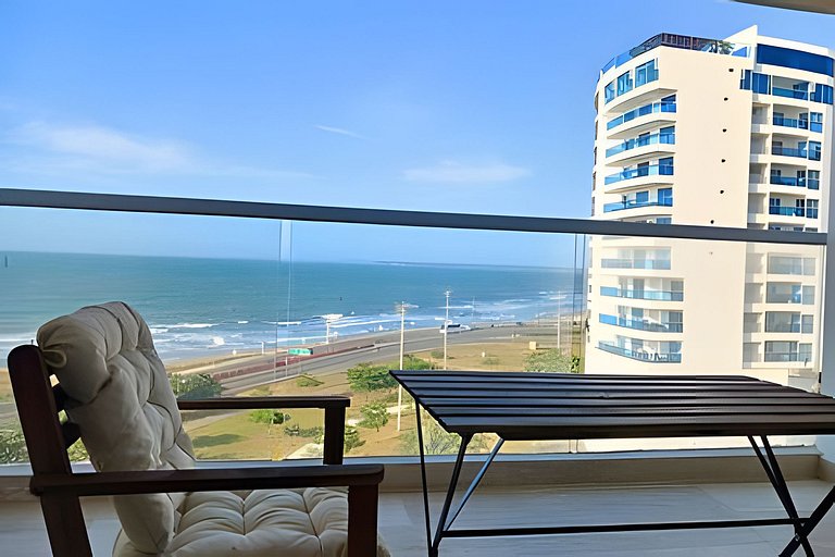 Lujoso Apart Studio frente al Mar