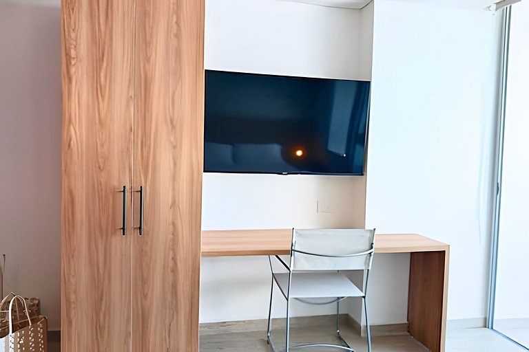 Lujoso Apart Studio frente al Mar