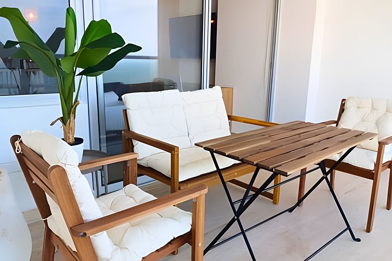 Lujoso Apart Studio frente al Mar