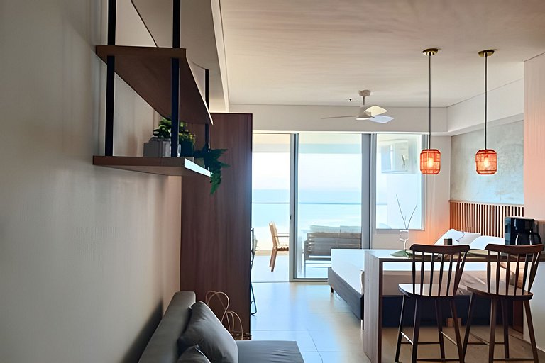 Lujoso Apart Studio frente al Mar