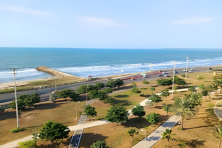 Lujoso Apart Studio frente al Mar