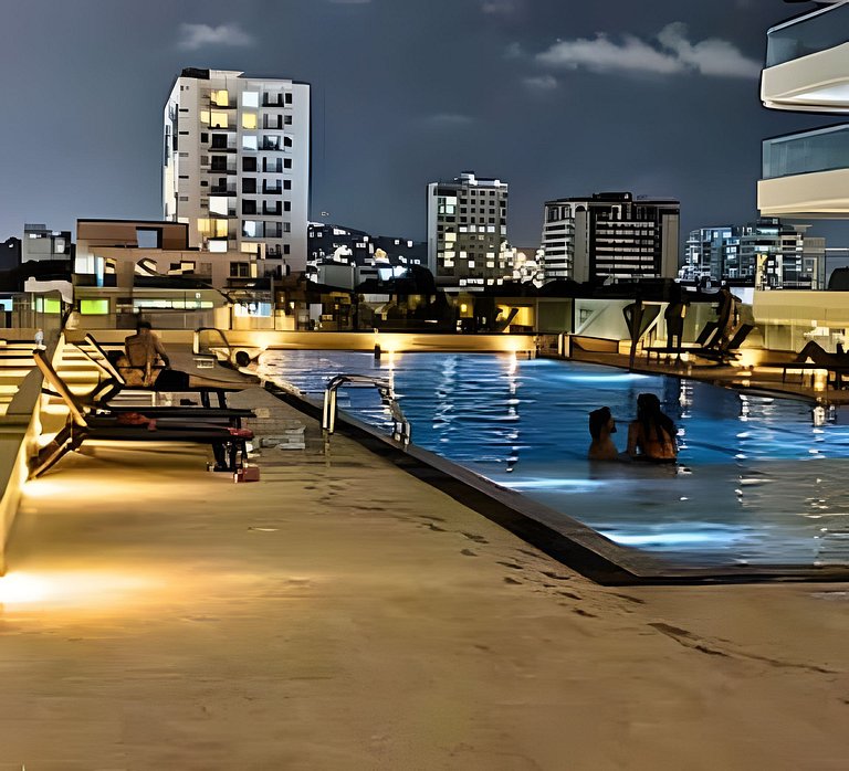 Lujoso Apart Studio frente al Mar