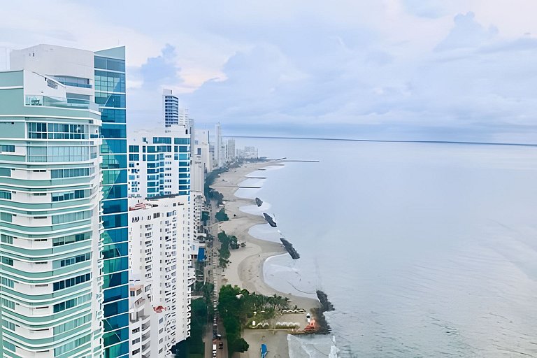 Lujoso apartamento en mejor sector de Bocagrande