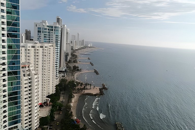 Lujoso apartamento en mejor sector de Bocagrande