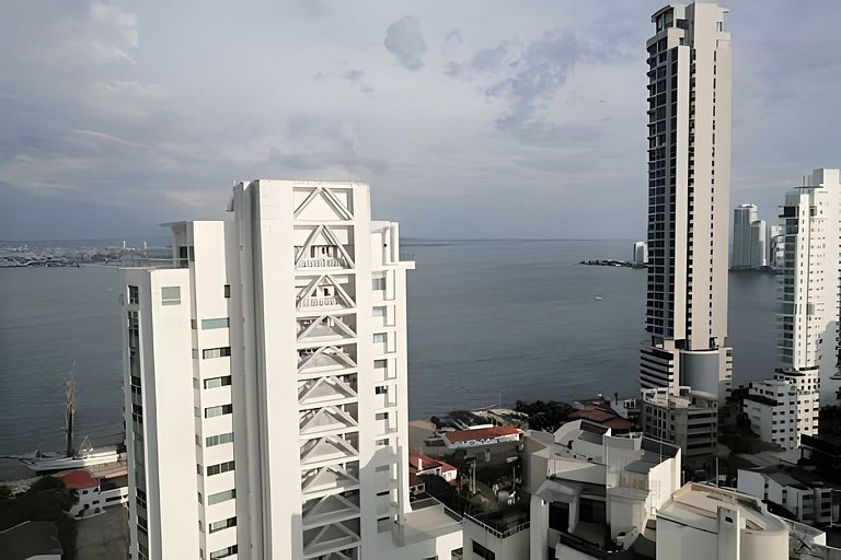 Lujoso apartamento en mejor sector de Bocagrande