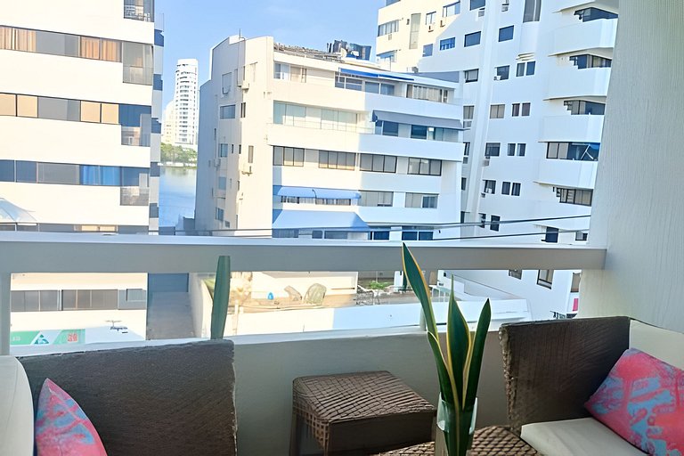 Precioso Apto a pasos de la playa, ubicación ideal