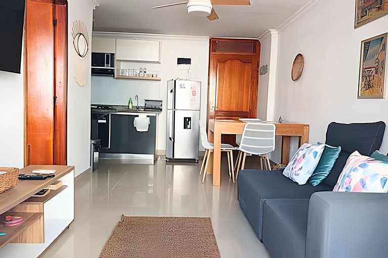 Precioso Apto a pasos de la playa, ubicación ideal