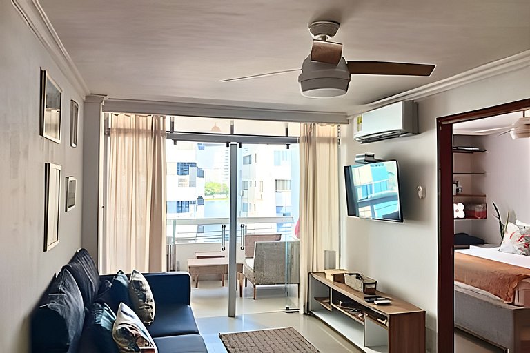 Precioso Apto a pasos de la playa, ubicación ideal