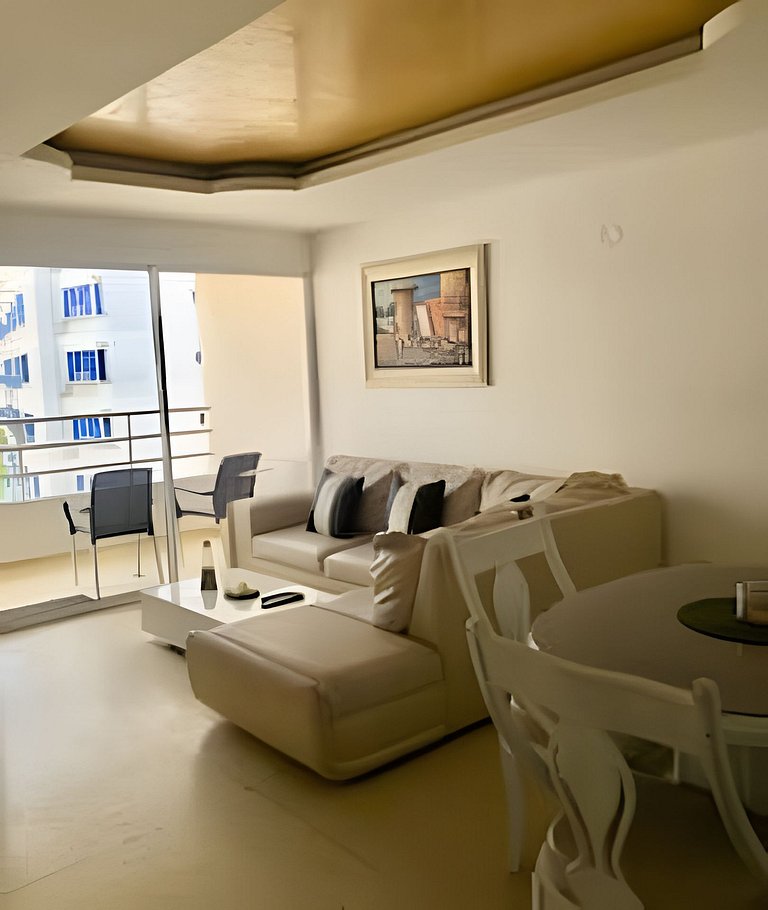Bello apartamento con acceso directo a la playa