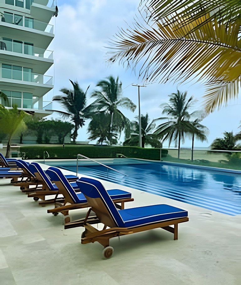 Beachfront Paradise with Pools and Spa