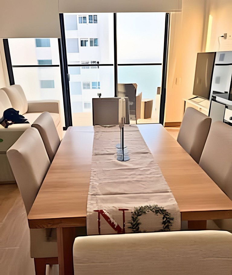 Stuning view to Walled city & Beach, King size bed