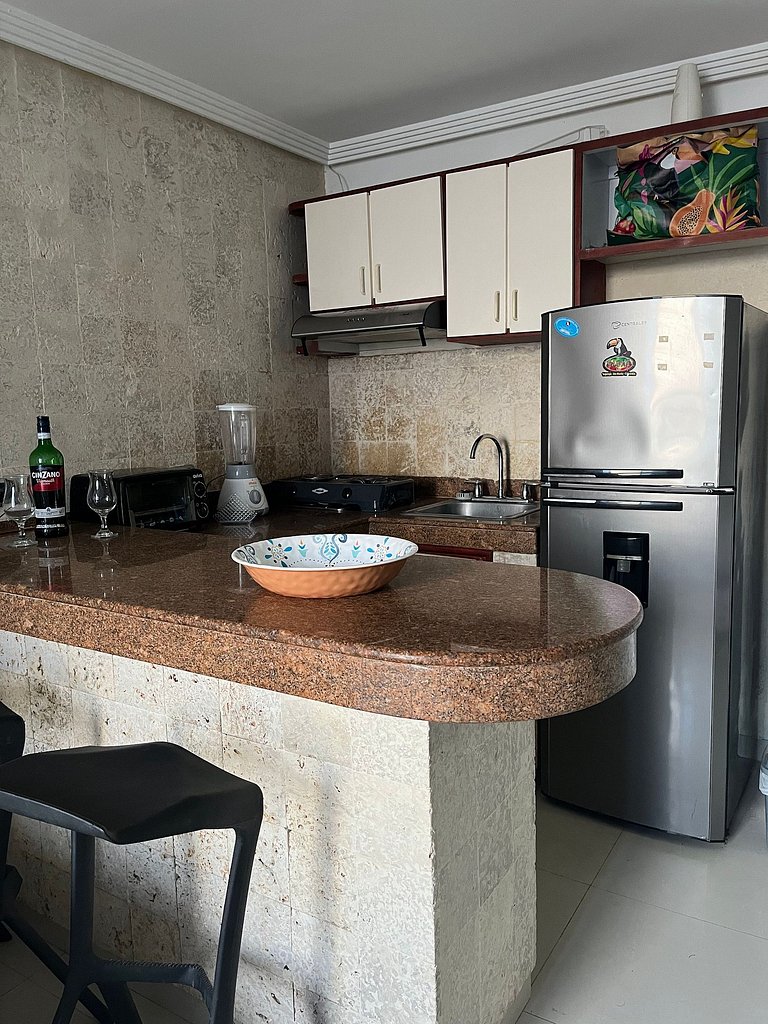 Lindo Apartstudio en El Laguito