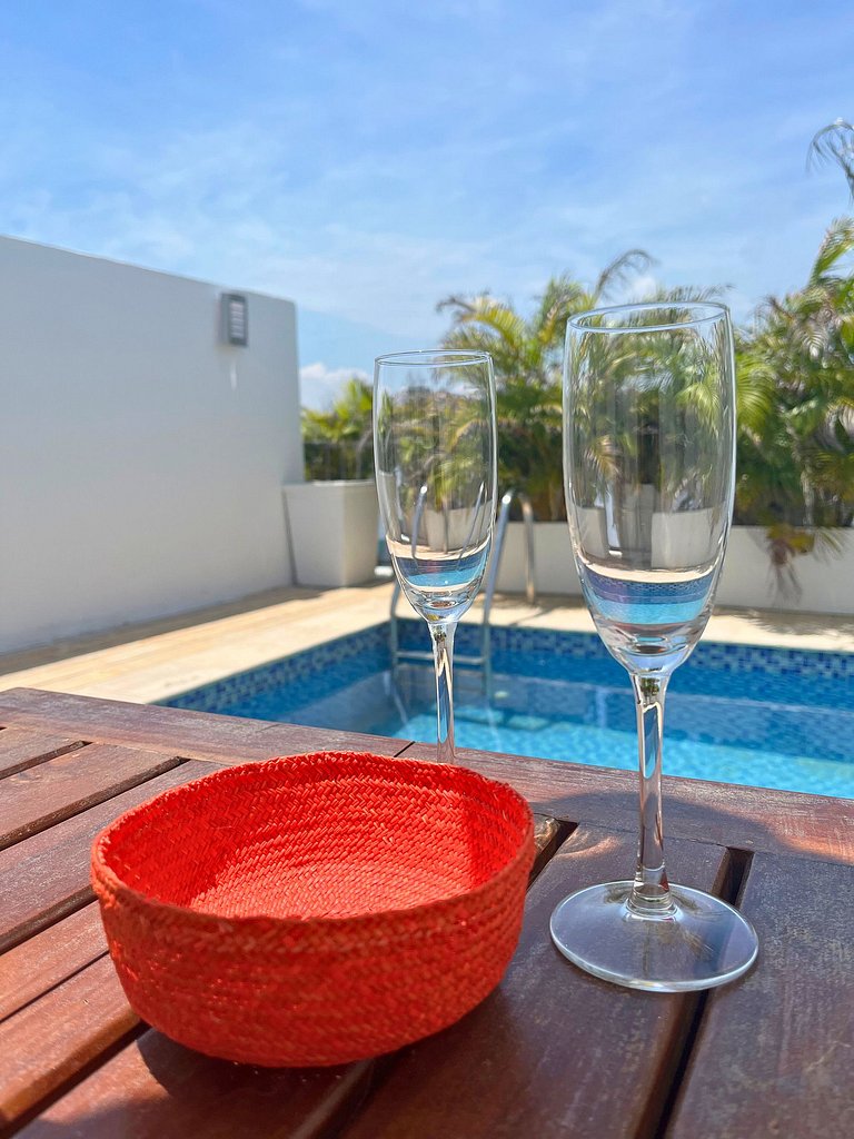 Rooftop Privado con Piscina en Centro Histórico