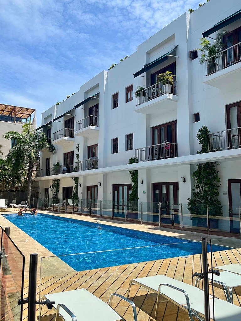 Rooftop Privado con Piscina en Centro Histórico