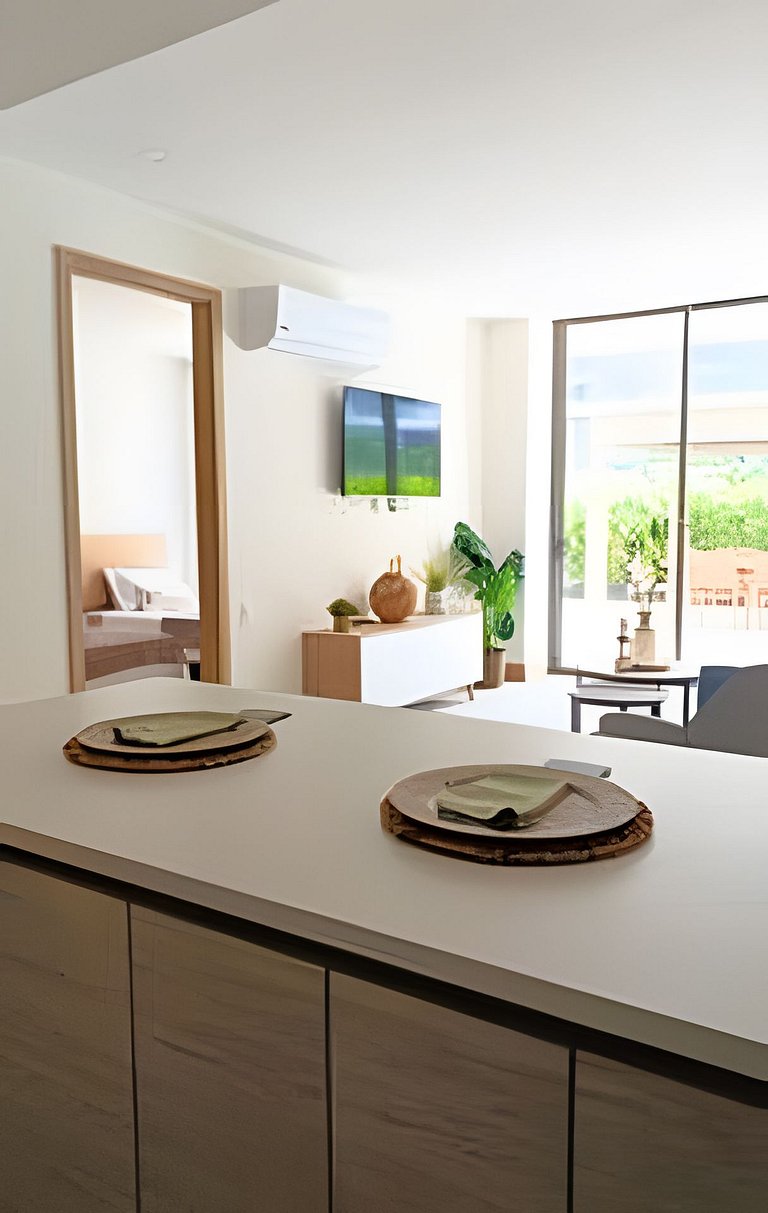 Exclusivo Apto, Piscina Privada y Salida a playa
