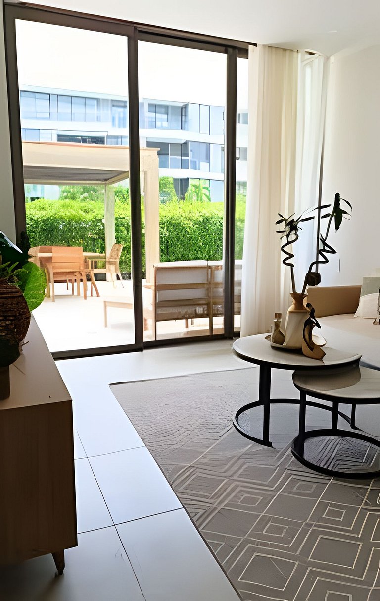 Exclusivo Apto, Piscina Privada y Salida a playa