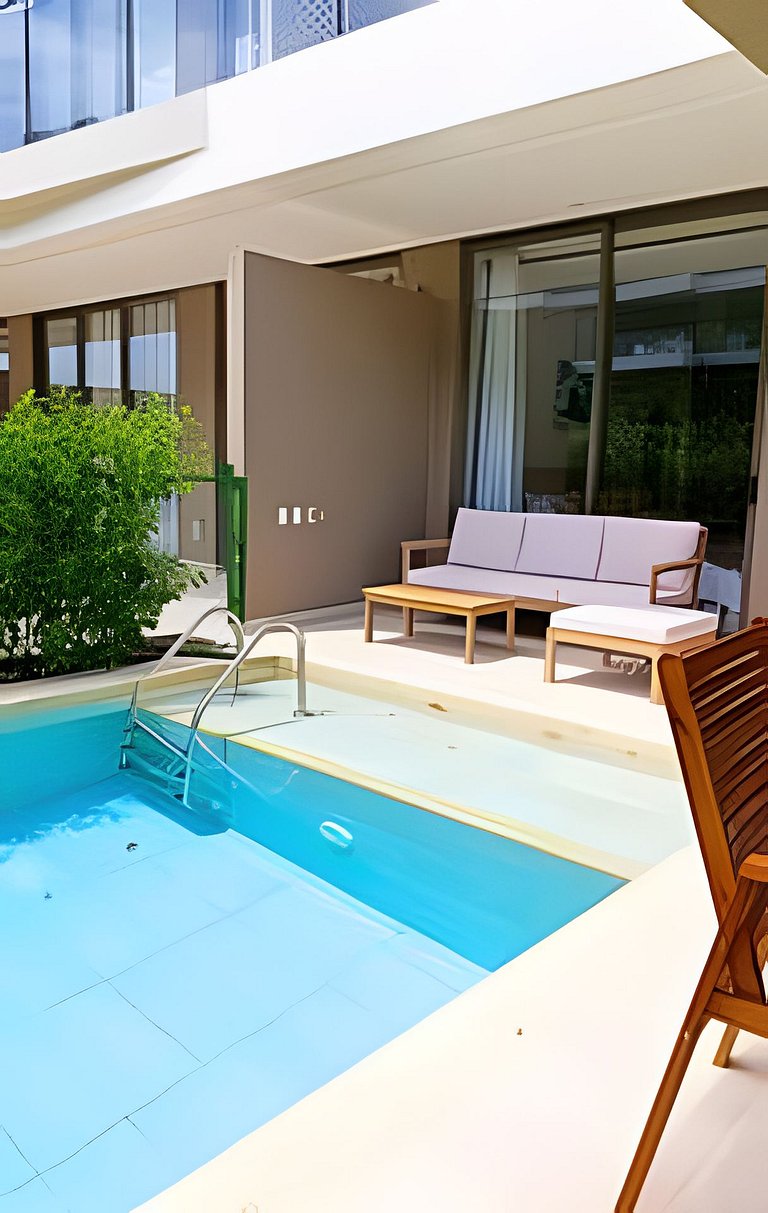 Exclusivo Apto, Piscina Privada y Salida a playa