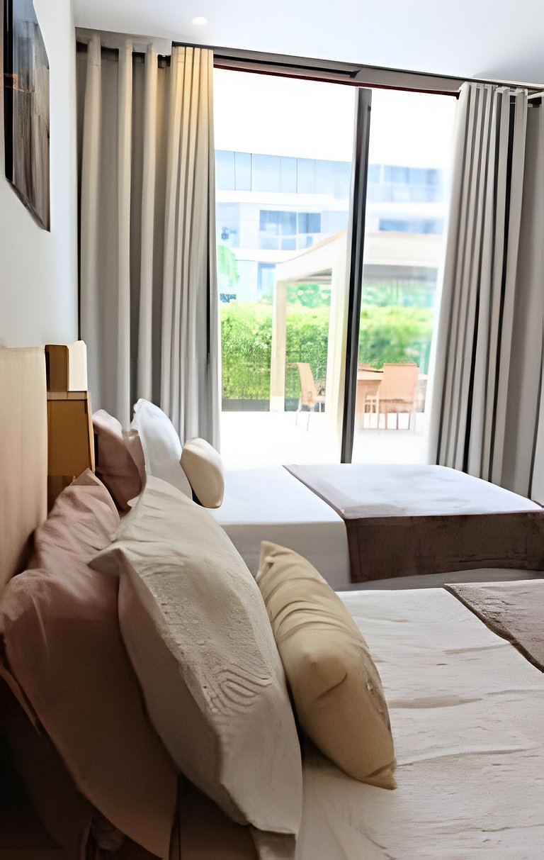 Exclusivo Apto, Piscina Privada y Salida a playa