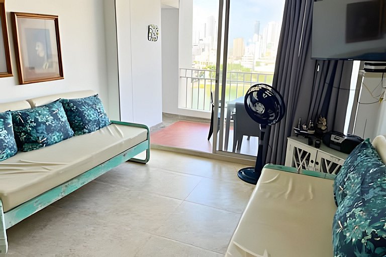 Hermoso apartamento con vista en el laguito
