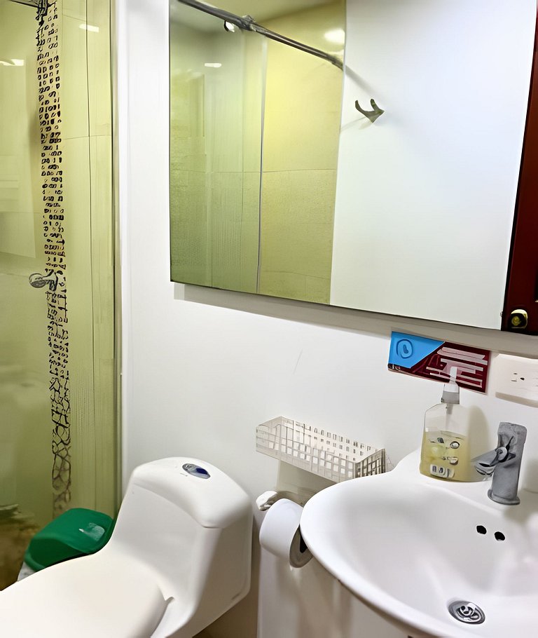 Hermoso apartamento con vista en el laguito