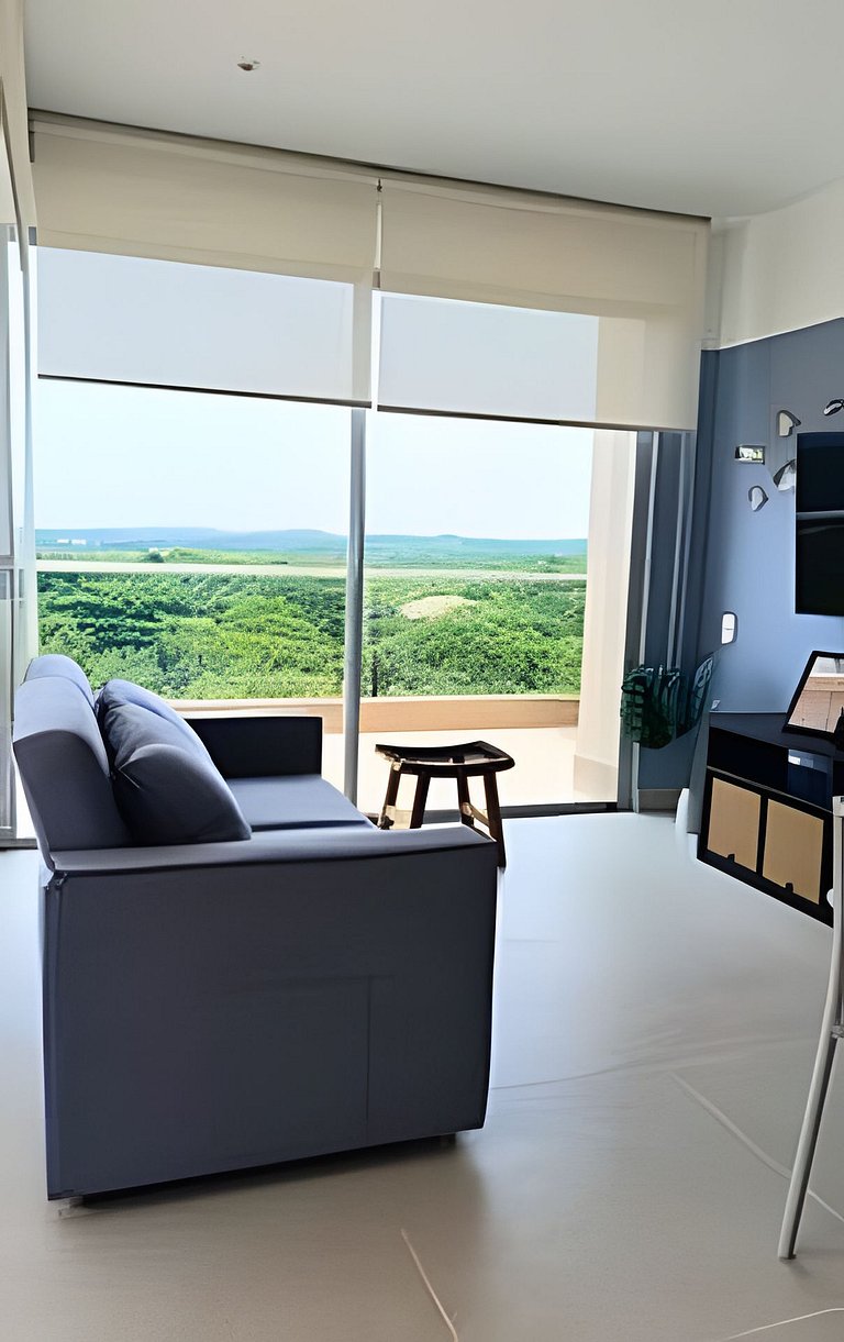 Ultimo piso, amplia terraza y vista impresionante!