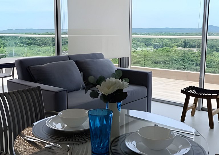 Ultimo piso, amplia terraza y vista impresionante!