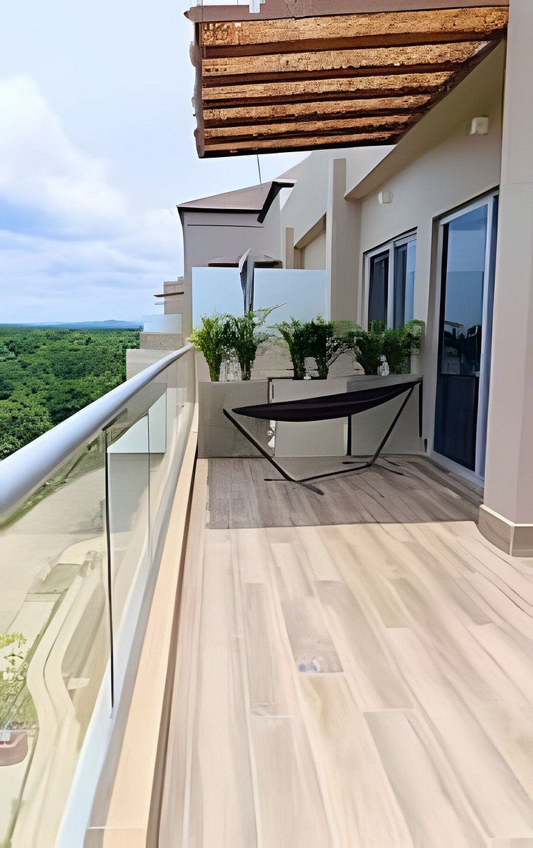 Ultimo piso, amplia terraza y vista impresionante!