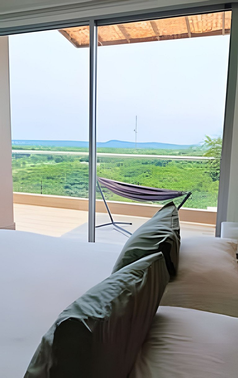 Ultimo piso, amplia terraza y vista impresionante!