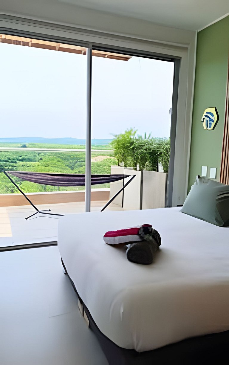 Ultimo piso, amplia terraza y vista impresionante!