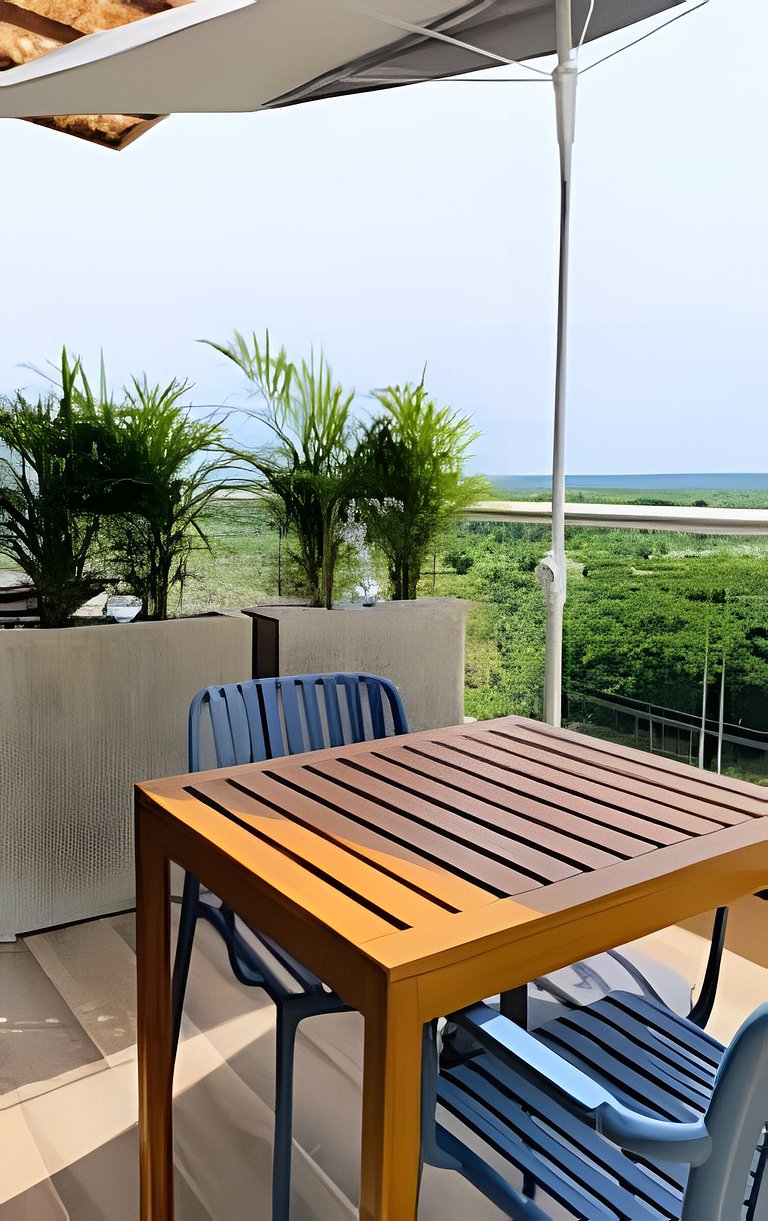 Ultimo piso, amplia terraza y vista impresionante!