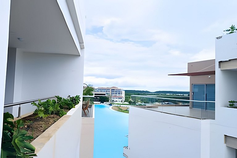 Ultimo piso, amplia terraza y vista impresionante!