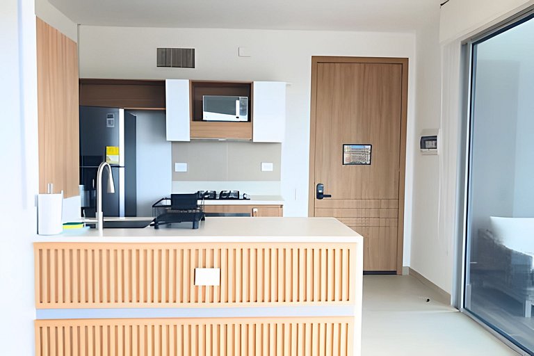 Ultimo piso, amplia terraza y vista impresionante!