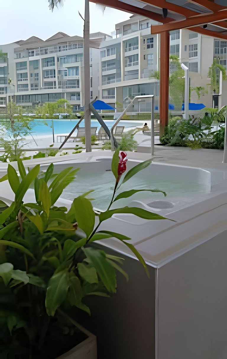 Ultimo piso, amplia terraza y vista impresionante!