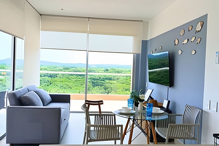 Último Piso B Kristal, ampliaTerraza, vista mágica