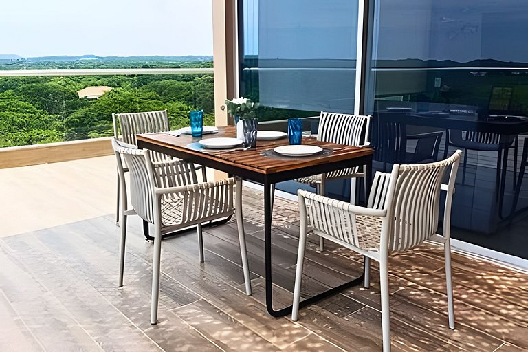 Último Piso B Kristal, ampliaTerraza, vista mágica