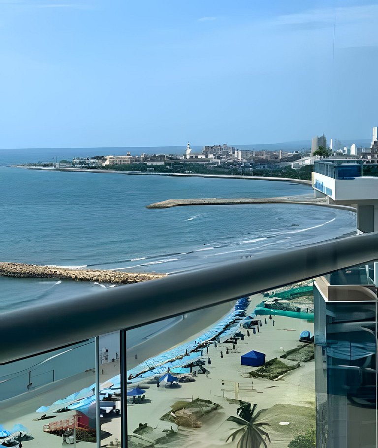 Vista Espectacular Mar Caribe Bocagrande