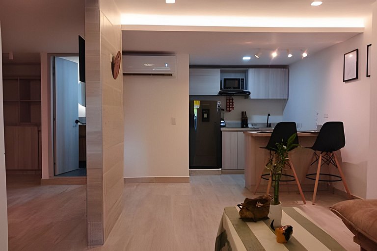 Apartstudio en corazón de C. Amurallada, Cama king