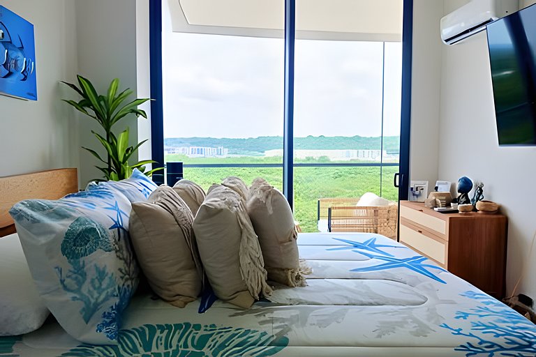 ¡Comodidad y Estilo frente al mar!