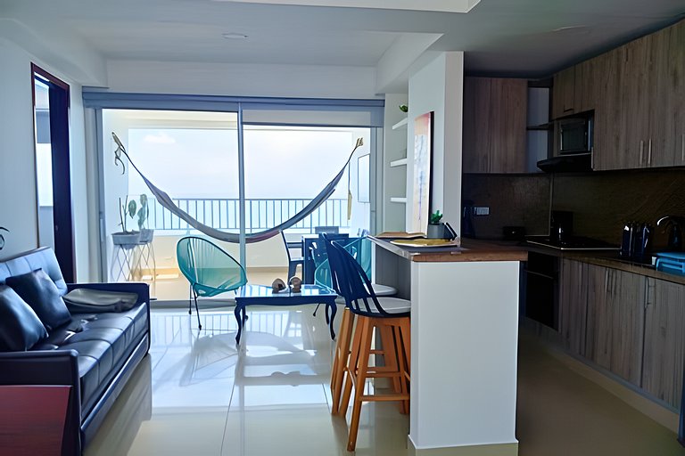 Increíble vista al mar en el corazón de Bocagrande