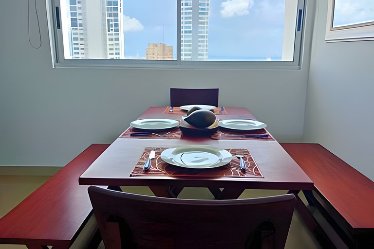 Increíble vista al mar en el corazón de Bocagrande