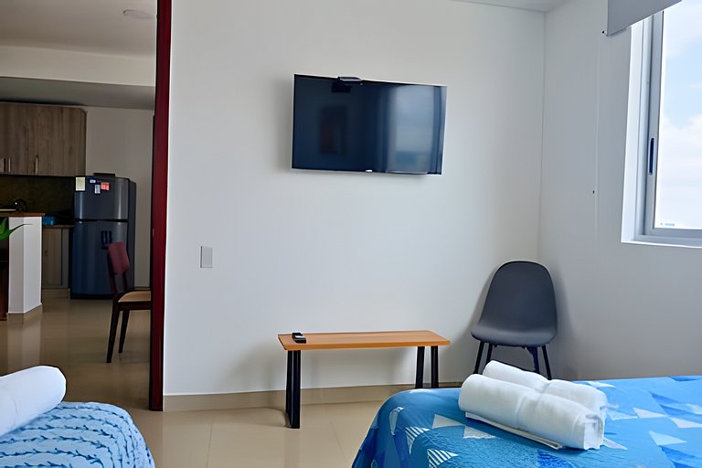 Increíble vista al mar en el corazón de Bocagrande