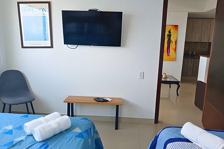 Increíble vista al mar en el corazón de Bocagrande