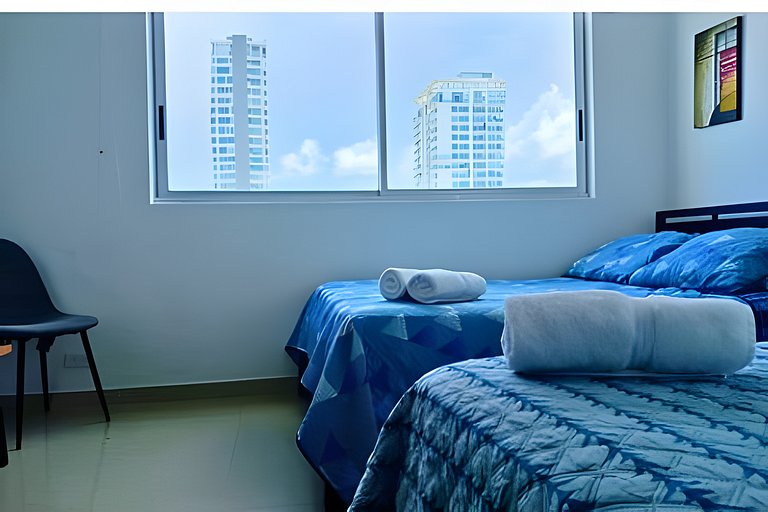 Increíble vista al mar en el corazón de Bocagrande