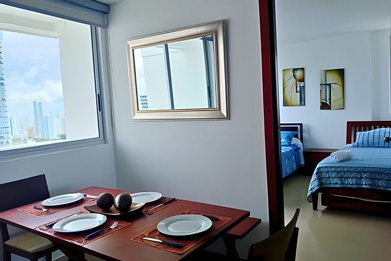 Increíble vista al mar en el corazón de Bocagrande